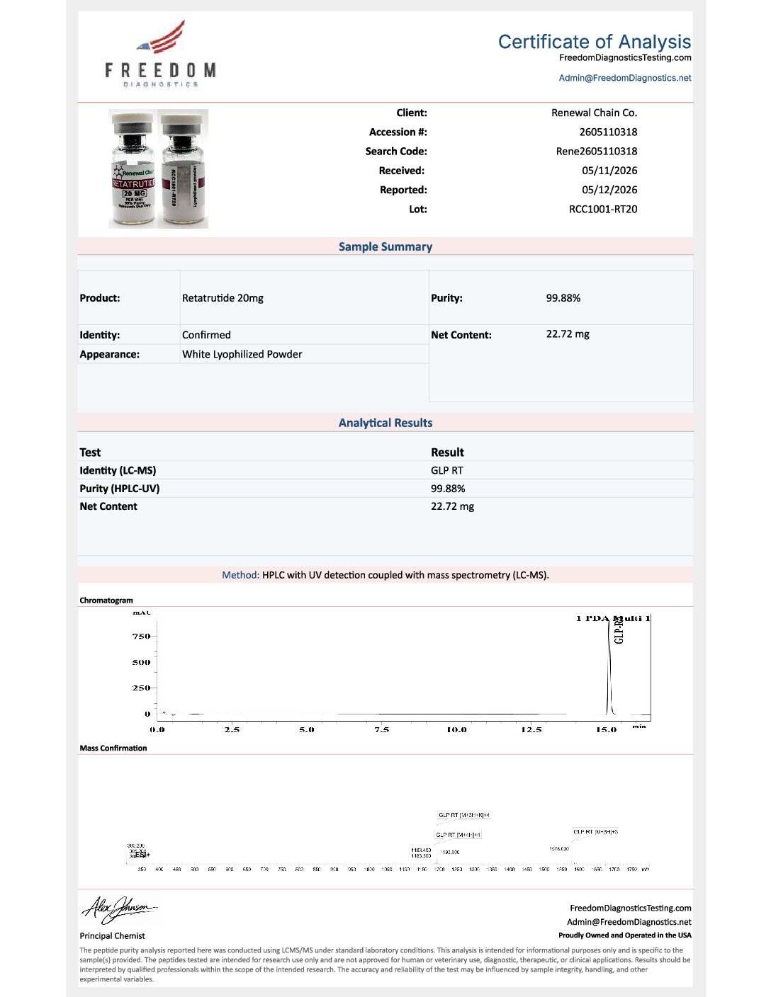Retatrutide 20mg - Image 2