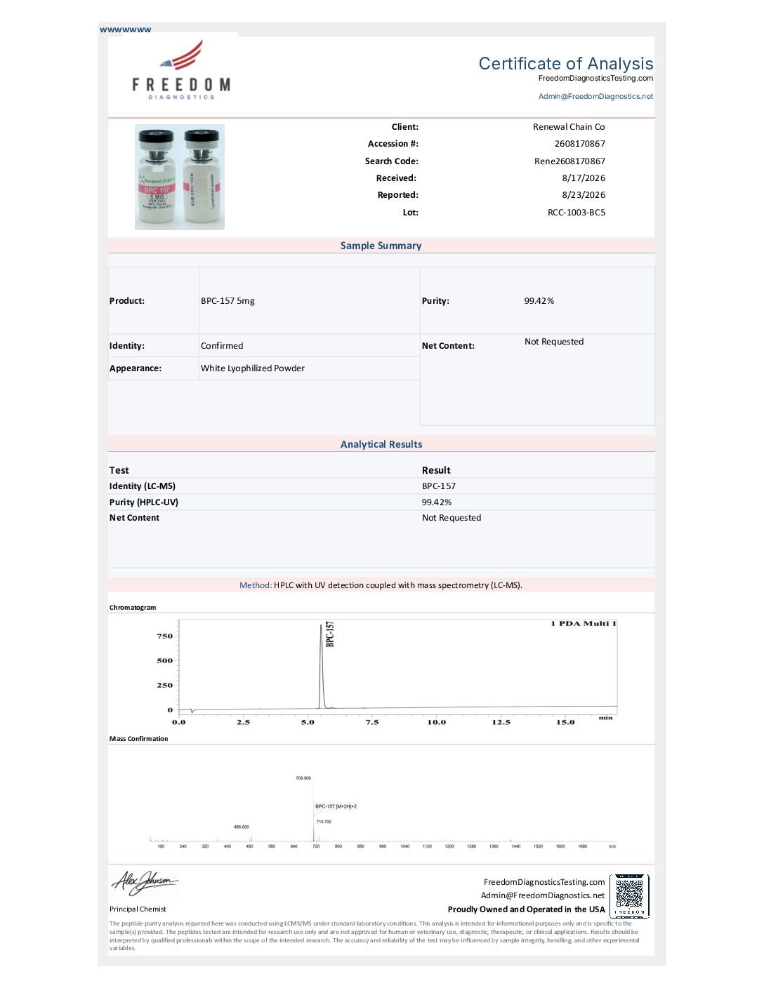 BPC-157 5mg - Image 2
